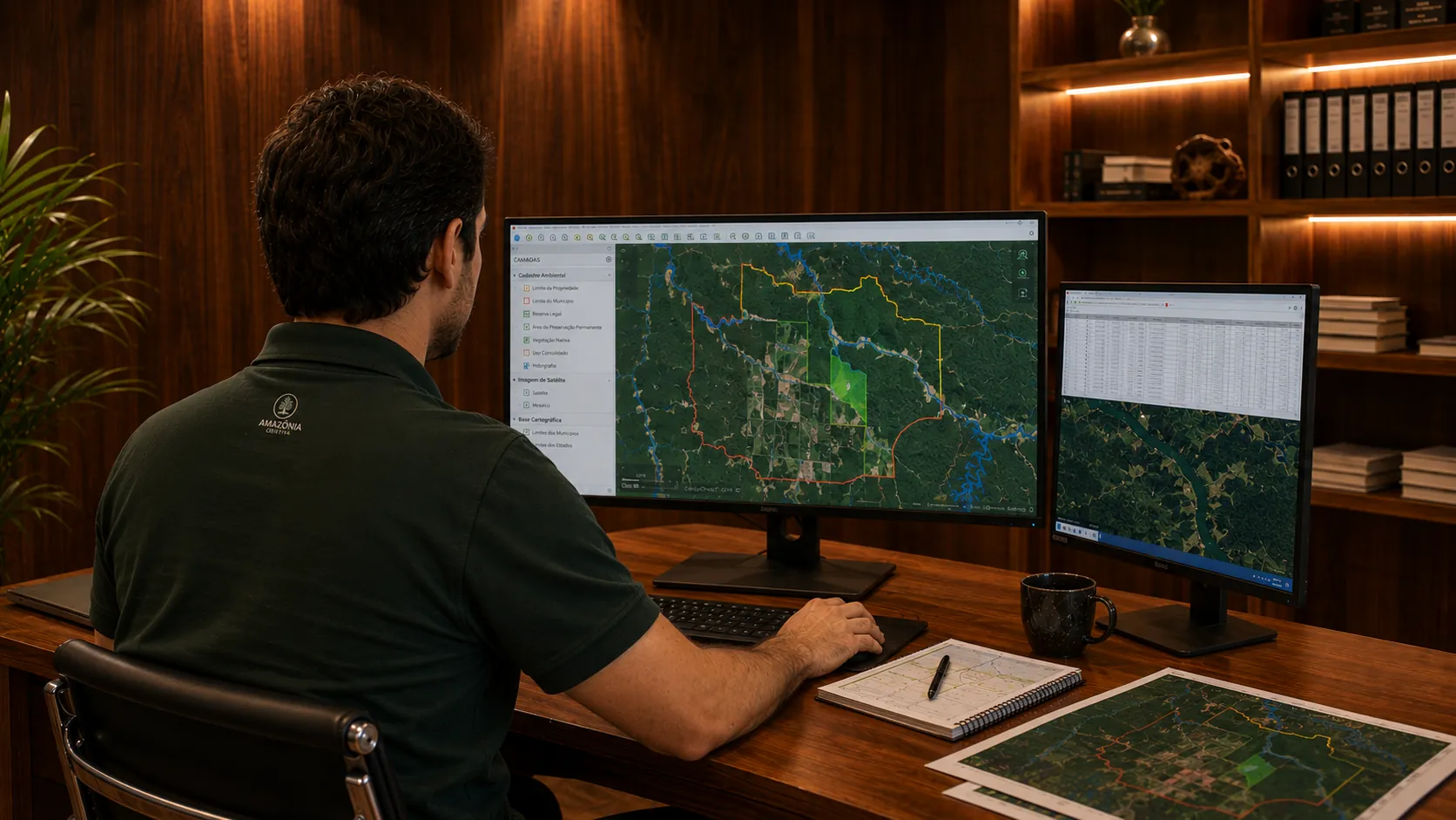 Vistoria técnica ambiental em campo